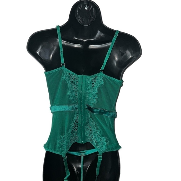 Money Green Lingerie Set - Picture 2 of 3